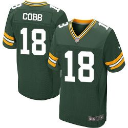 Cheap Randall Cobb Packers Jersey #18 Green From China Elite