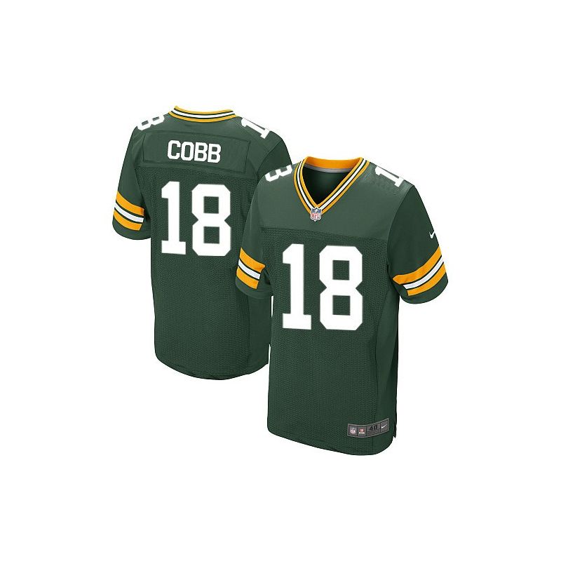 Cheap Randall Cobb Packers Jersey #18 Green From China Elite