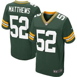 Cheap Clay Matthews Packers Jersey #52 Green From China Elite