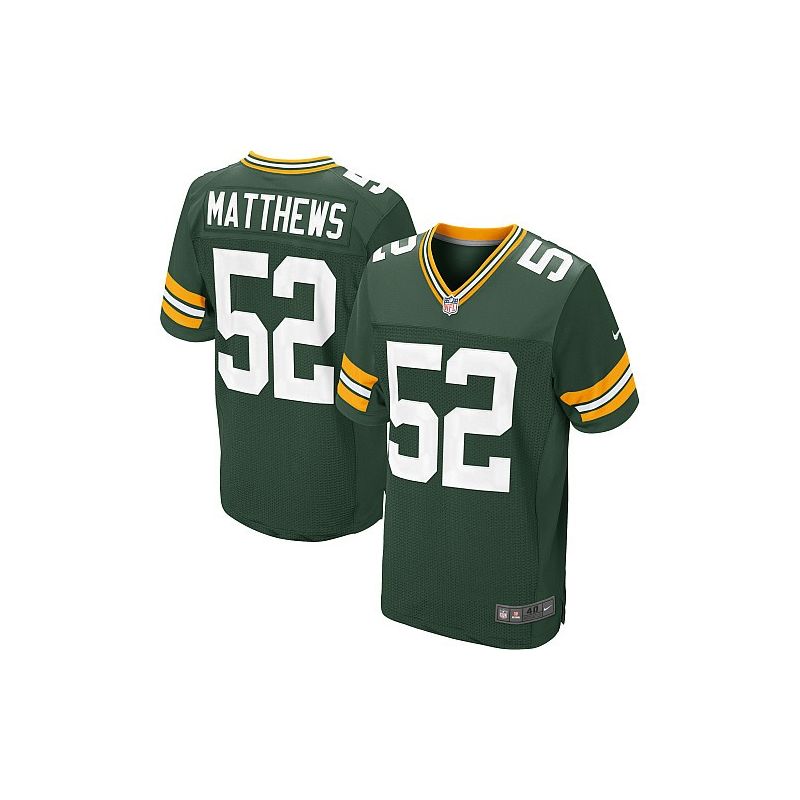 Cheap Clay Matthews Packers Jersey #52 Green From China Elite