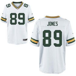 Cheap James Jones Packers Jersey #89 White From China Elite