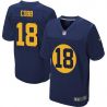 Cheap Randall Cobb Packers Jersey #18 Blue From China Elite