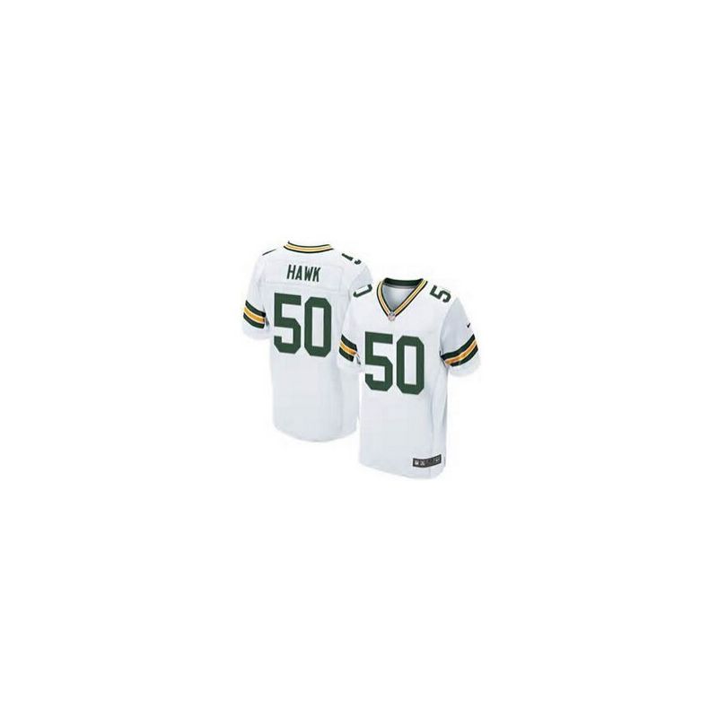 Cheap AJ Hawk Packers Jersey #50 White From China Elite