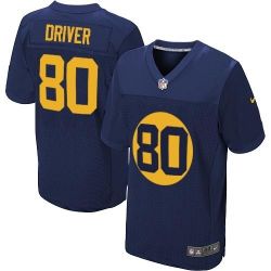 Cheap Donald Driver Packers Jersey #80 Blue From China Elite