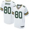 Cheap Donald Driver Packers Jersey #80 White From China Elite