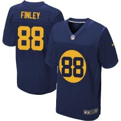 Cheap Jermichael Finley Packers Jersey #88 Blue From China Elite