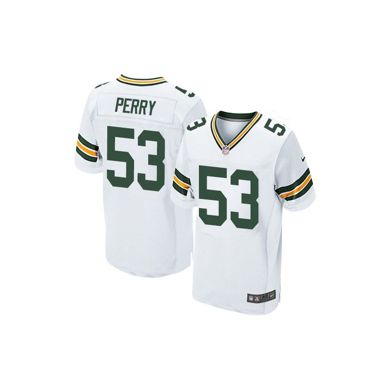 Cheap Nick Perry Packers Jersey #53 White From China Elite