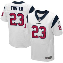 Cheap Arian Foster Texans Jersey #23 White From China Elite