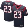 Cheap Arian Foster Texans Jersey #23 Blue 10 Anniversary From China Elite