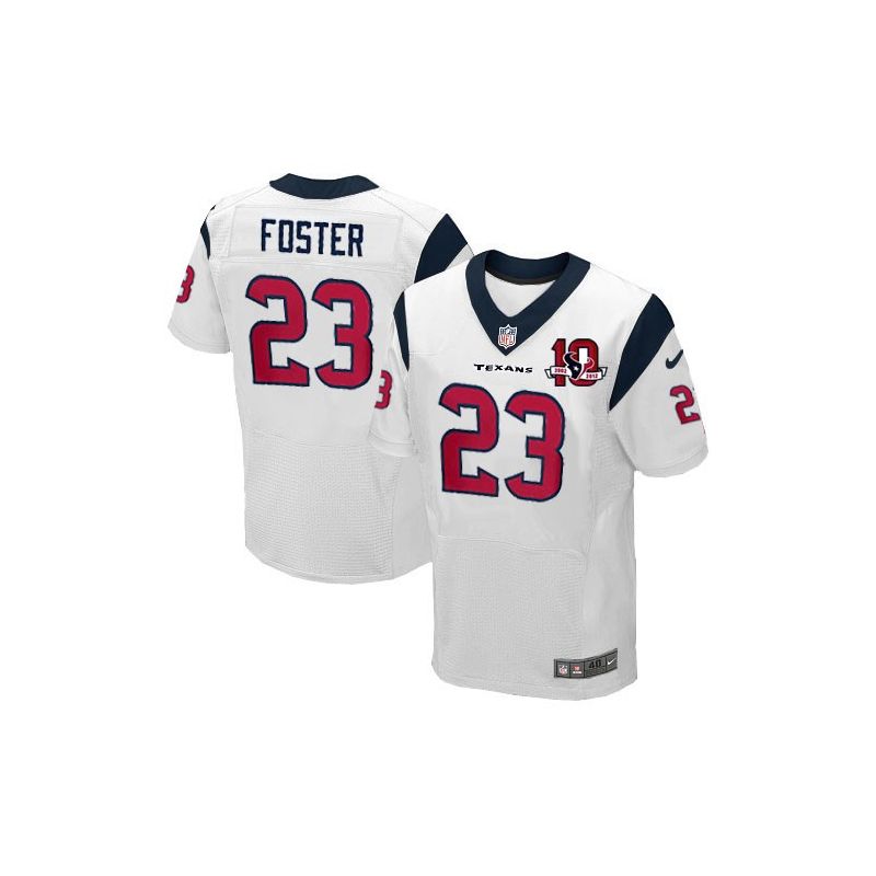 Cheap Arian Foster Texans Jersey #23 White 10 Anniversary From China Elite Cheap Arian Foster Texans Jersey #23 White 10 Anniversary From China Elite