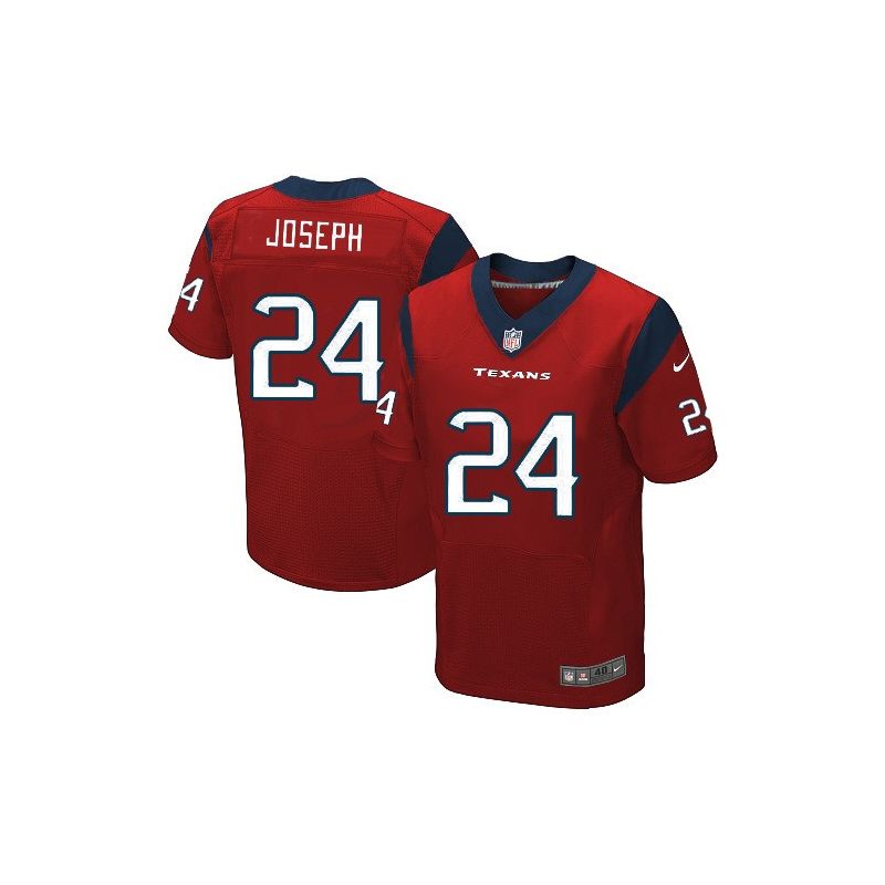 Cheap Johnathan Joseph Texans Jersey #24 Red From China Elite