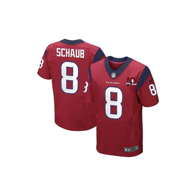 Cheap Matt Schaub Texans Jersey #8 Red 10 Anniversary From China Elite Cheap Matt Schaub Texans Jersey #8 Red 10 Anniversary From China Elite