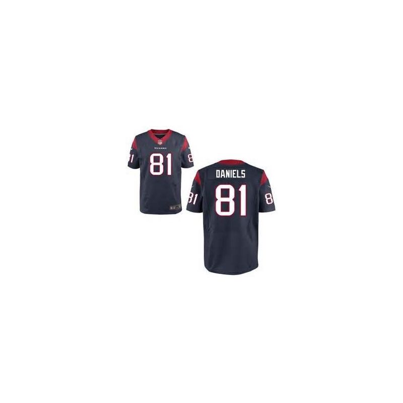 Cheap Owen Daniels Texans Jersey #81 Blue From China Elite