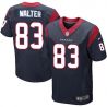 Cheap Kevin Walter Texans Jersey #83 Blue From China Elite