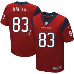 Cheap Kevin Walter Texans Jersey #83 Red From China Elite