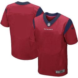 Cheap Texans Blank Jersey Red From China Elite
