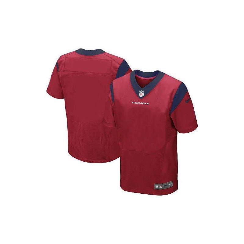 Cheap Texans Blank Jersey Red From China Elite