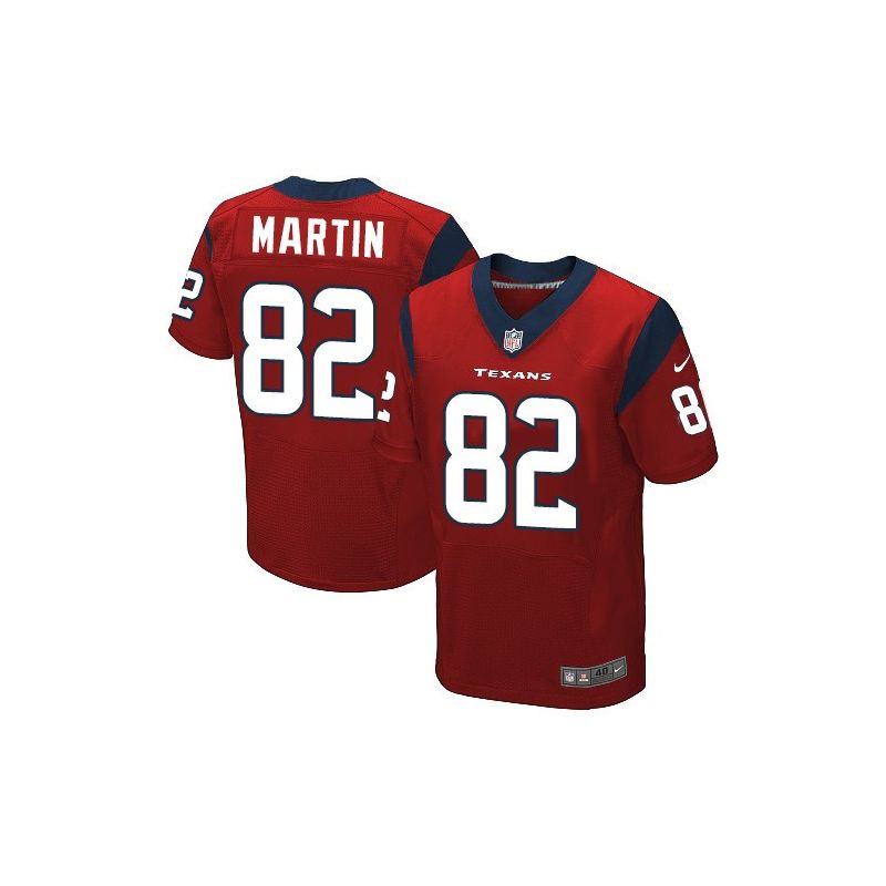 Cheap Keshawn Martin Texans Jersey #82 Red From China Elite