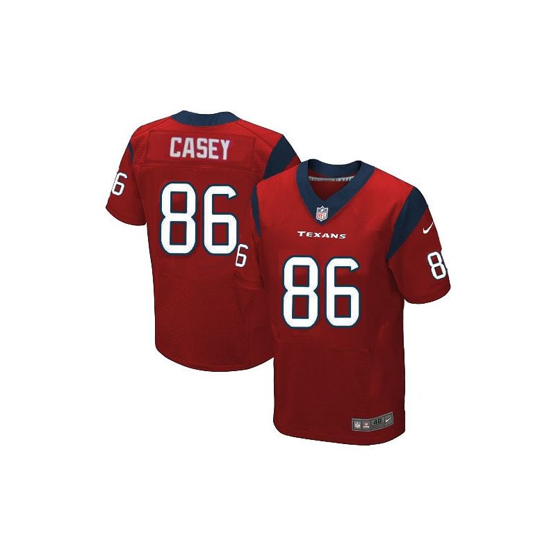 Cheap James Casey Texans Jersey #86 Red From China Elite