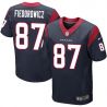Cheap CJ Fiedorowicz Texans Jersey From China #87 Blue Elite