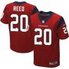 Cheap Ed Reed Texans Jersey #20 Red From China Elite