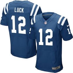 Cheap Andrew Luck Colts Jersey #12 Blue From China Elite