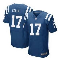 Cheap Austin Collie Colts Jersey #17 Blue From China Elite