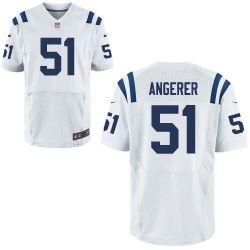 Cheap Pat Angerer Colts Jersey #51 White From China Elite