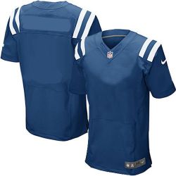Cheap Colts Blank Jersey Blue From China Elite