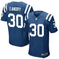 Cheap LaRon Landry Colts Jersey From China #30 Blue Elite