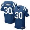 Cheap LaRon Landry Colts Jersey From China #30 Blue Elite