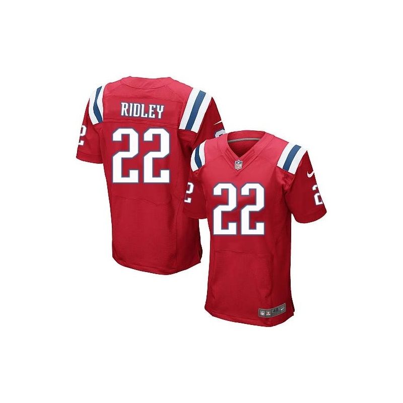 Cheap Stevan Ridley Patriots Jersey #22 Red From China Elite