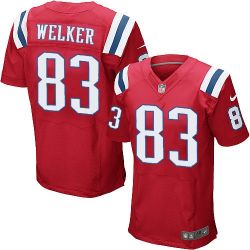 Cheap Wes Welker Patriots Jersey #83 Red From China Elite