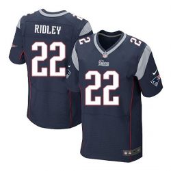 Cheap Stevan Ridley Patriots Jersey #22 Blue From China Elite