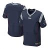 Cheap Patriots Blank Jersey Blue From China Elite