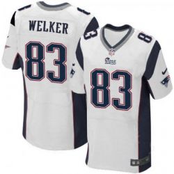 Cheap Wes Welker Patriots Jersey #83 White From China Elite