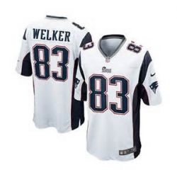 Cheap Wes Welker Patriots Jersey #83 White From China Game
