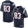Cheap Wes Welker Patriots Jersey #83 Blue From China Game