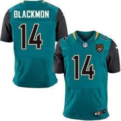 Cheap Justin Blackmon Jaguars Jersey #14 Green From China Elite