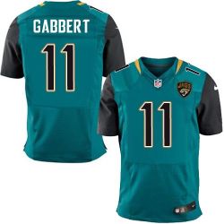 Cheap Blaine Gabbert Jaguars Jersey #11 Green From China Elite