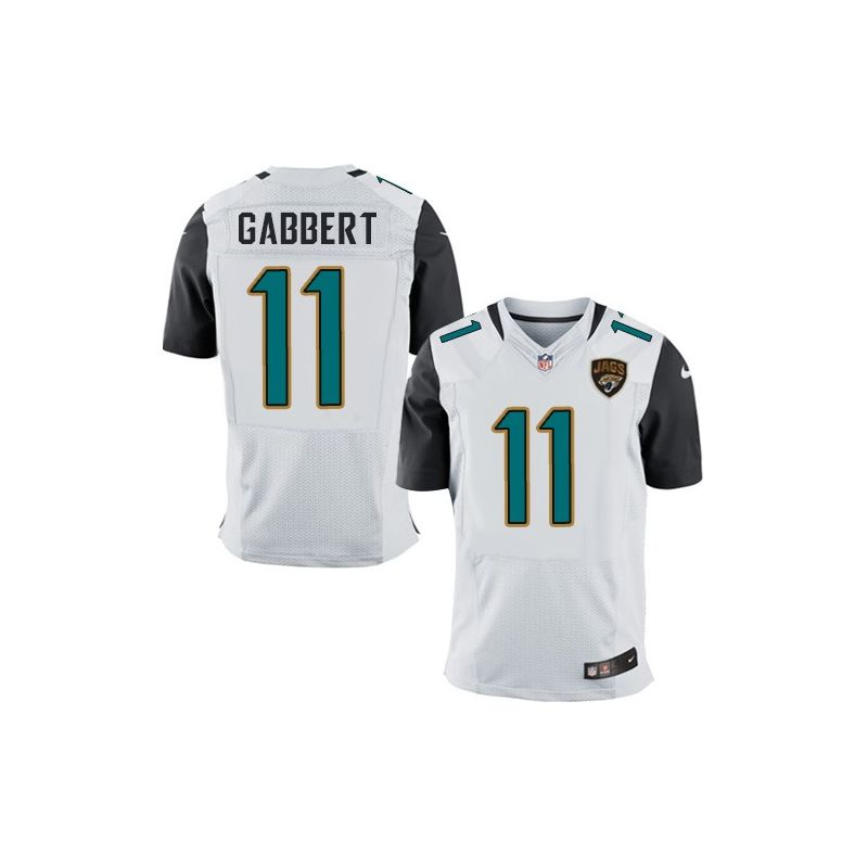 Cheap Blaine Gabbert Jaguars Jersey #11 White From China Elite