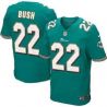 Cheap Reggie Bush Dolphins Jersey #22 Green From China Elite