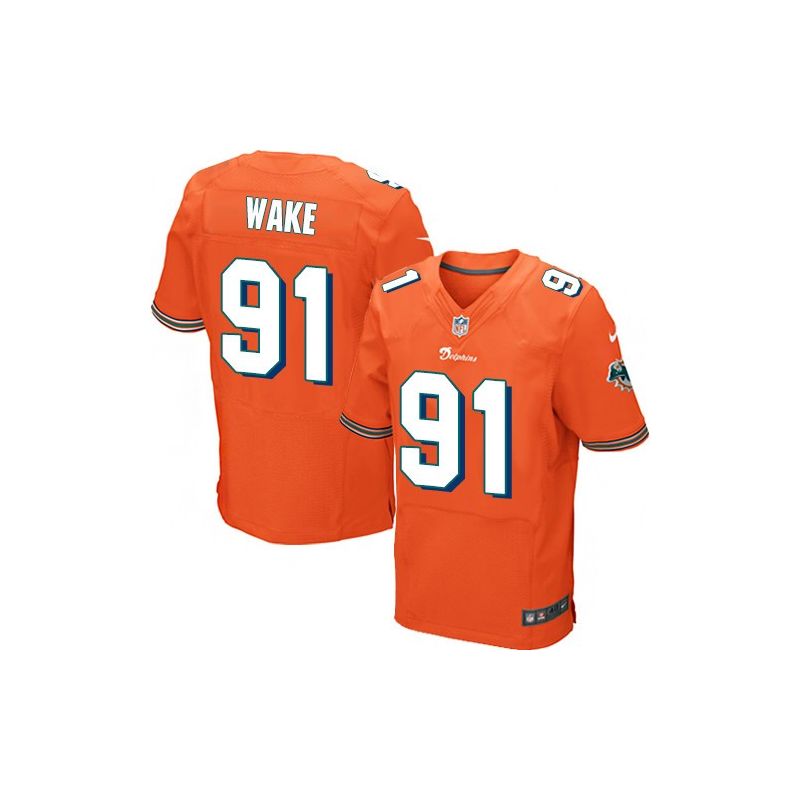 Cheap Cameron Wake Dolphins Jersey #91 Orange From China Elite Cheap Cameron Wake Dolphins Jersey #91 Orange From China Elite