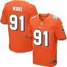 Cheap Cameron Wake Dolphins Jersey #91 Orange From China Elite