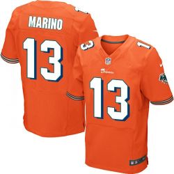 Cheap Dan Marino Dolphins Jersey #13 Orange From China Elite