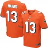 Cheap Dan Marino Dolphins Jersey #13 Orange From China Elite
