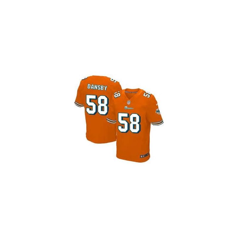 Cheap Karlos Dansby Dolphins Jersey #58 Orange From China Elite Cheap Karlos Dansby Dolphins Jersey #58 Orange From China Elite