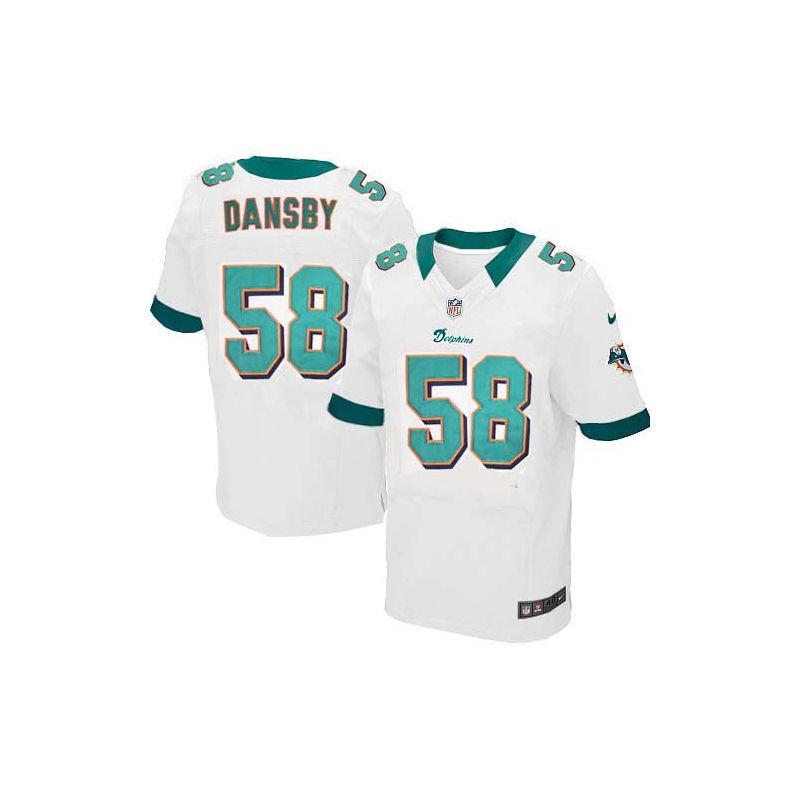 Cheap Karlos Dansby Dolphins Jersey #58 White From China Elite Cheap Karlos Dansby Dolphins Jersey #58 White From China Elite