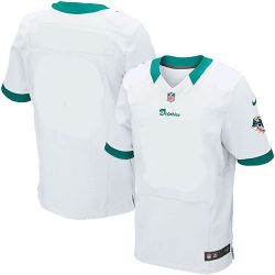 Cheap Dolphins Blank Jersey White From China Elite