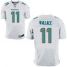 Cheap Mike Wallace Dolphins Jersey From China #11 White 2013new Elite
